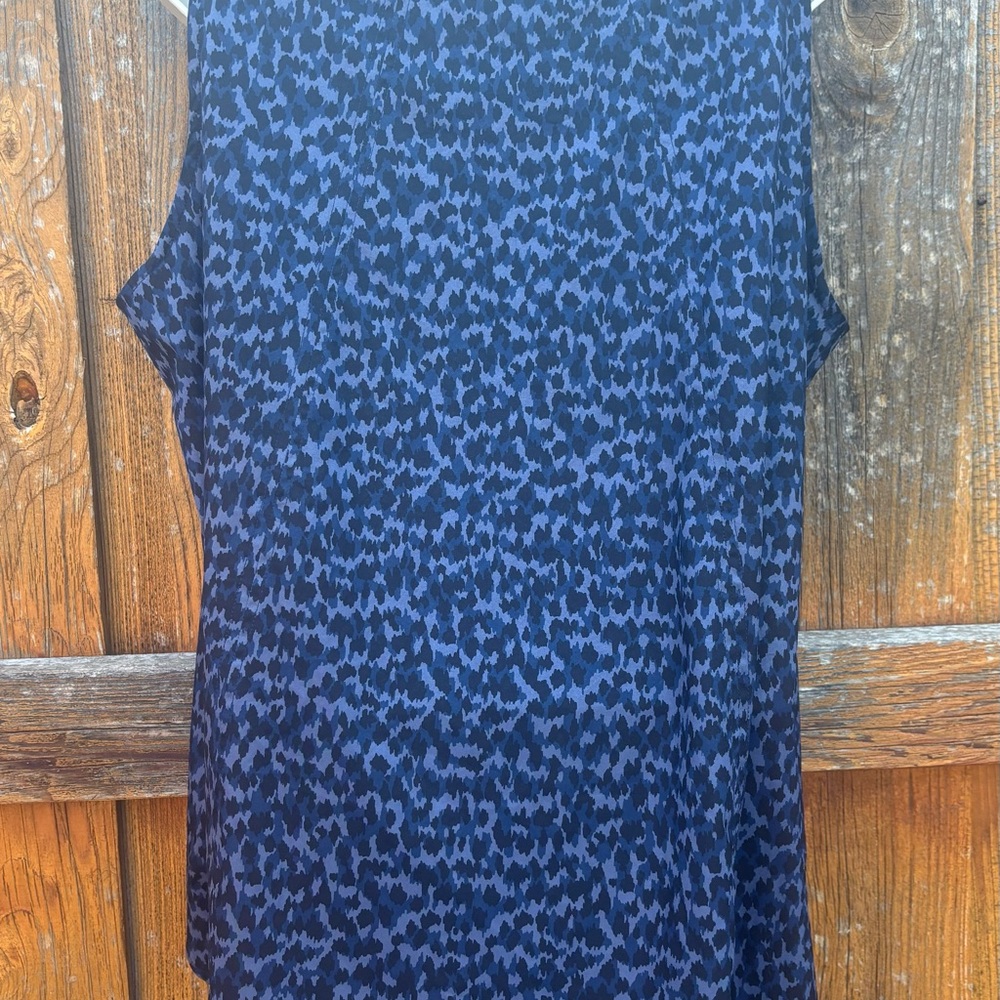Athleta Blue Zephyr Print Tank Top Women’s Size 1X. Never Worn, No Tags. - Picture 4 of 4